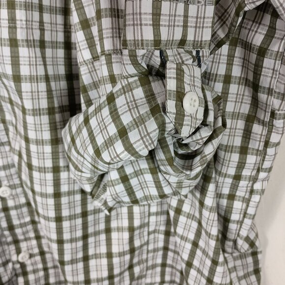 Columbia Silver Ridge Lite Shirt XXL Green Vented UV Hiking Outdoor Fishing - Picture 3 of 10